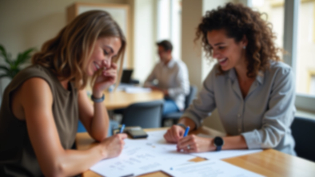Grupo em sessão de planeamento pessoal com facilitador
